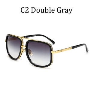 Large Frame Gradient Sunglasses