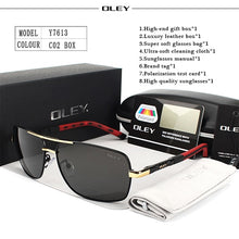 Load image into Gallery viewer, Polarized Metal Frame Sunglasses
