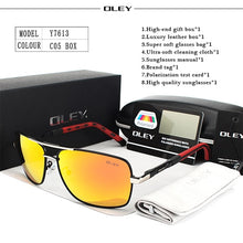 Load image into Gallery viewer, Polarized Metal Frame Sunglasses
