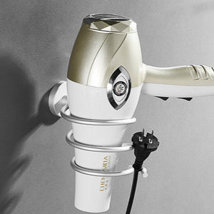 Hair Dryer / Brush Wall Mount Rack