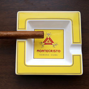 MONTECRISTO Dual Ceramic Ashtray